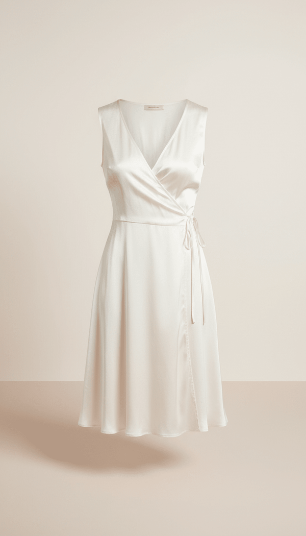 Silk Bias Slip Dress - The Asim Store